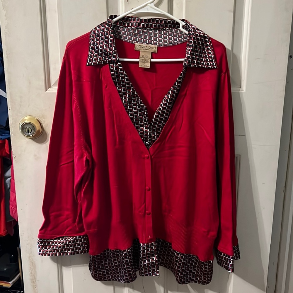One piece Sweater/shirt blouse